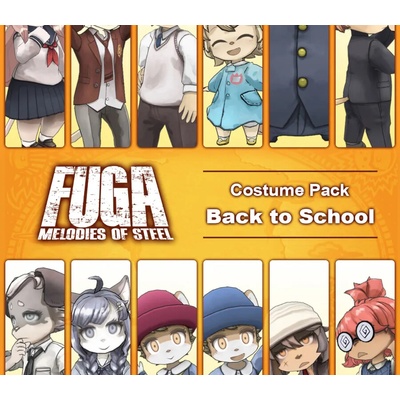 Fuga: Melodies of Steel - Back to School Costume Pack
