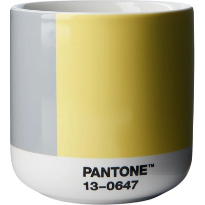 Copenhagen Design Термочаша Pantone 190 мл сиво-жълта (101062021)