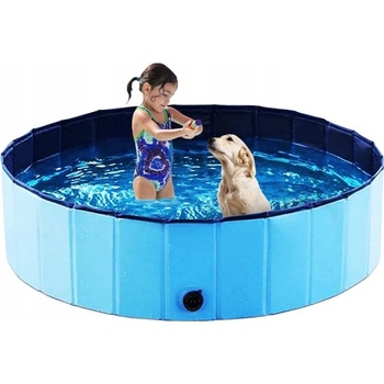 PerfectLife bazén pre psa červený 120 x 30 cm