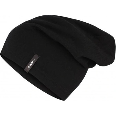 Husky Мериносова шапка Merhat черен