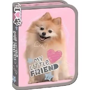 St. Majewski Несесер St. Majewski My Little Friend - Sweet Pomeranian, с 1 цип и 2 крила