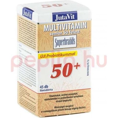 JutaVit Multivitamín pre seniorov 45 kapsúl