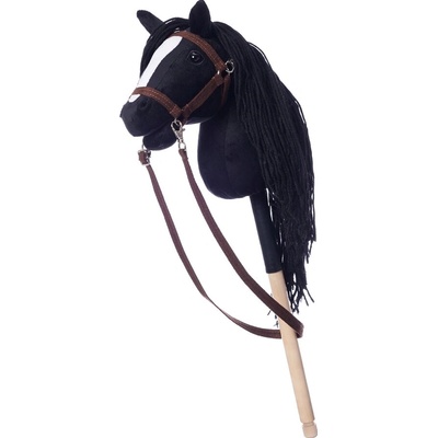 Koník na tyči Hobby Horse HOPPIHORSE čierny