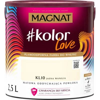 Magnat latexová barva na zeď 2,5 l světlá vanilka matná