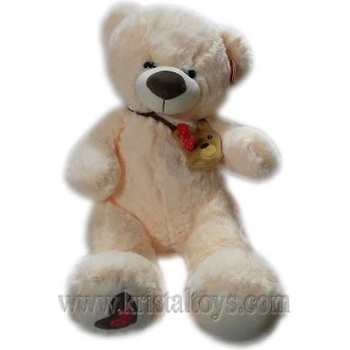 Плюшена играчка Мече с чанта 43см