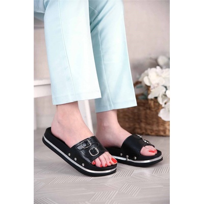 Moda Trend Дамски чехли - Черни 306144 (306144_Черно)