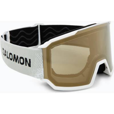 Salomon Скиорска маска Salomon S/View 3 Access white/flash gold
