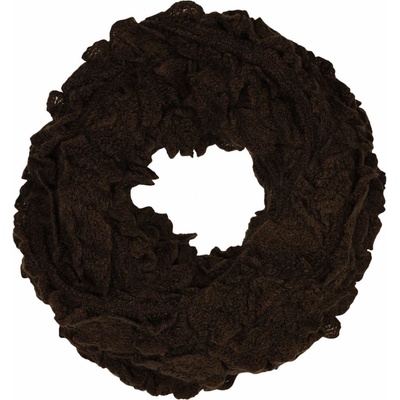 Solden kruhová šála hnědá