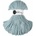Bobbiny Premium 5 mm 100 m Misty юта (XX-E4023)