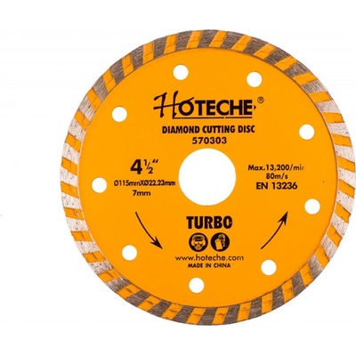 Hoteche Diamantový řezný kotouč 115 mm HT570303
