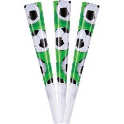 Unique Party trumpetky 3d Fotbal 6 ks – Zboží Dáma