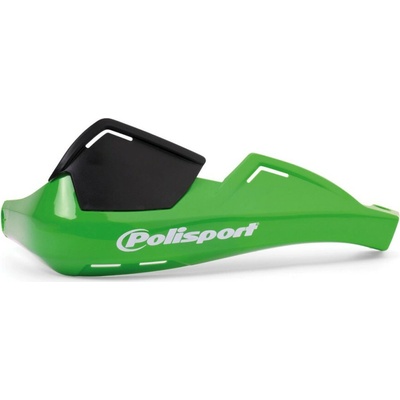Chrániče páček POLISPORT EVOLUTION INTEGRAL s montážní sadou (Ø22 mm) zelená 05