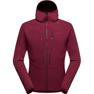 La Sportiva Мъжко поларено яке La Sportiva Session Tech Hoody Fleece jacket - Redwood / Mountain Red (005-3846-0911)