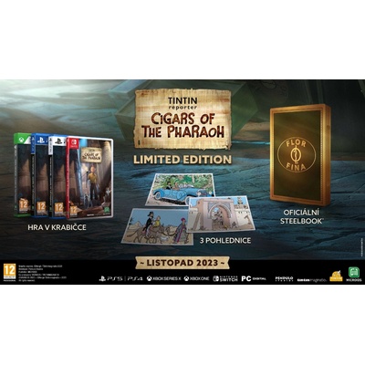 Tintin Reporter: Cigars of the Pharaoh (Limited Edition)