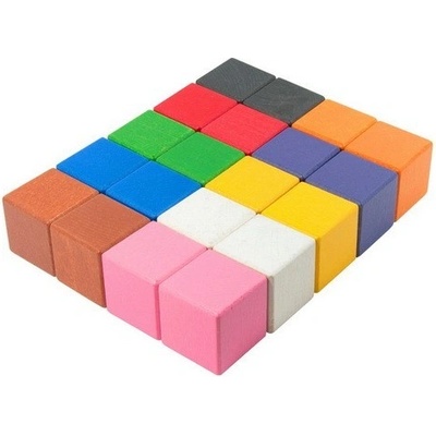 DrKO kostky 4 cm 10 barev 20 ks