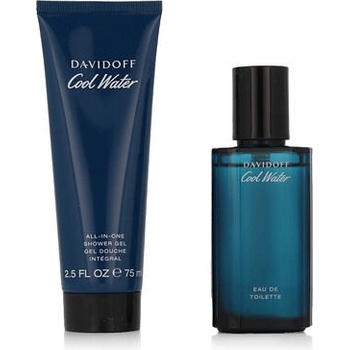 Davidoff Cool Water Man EDT 40 ml + sprchový gel 75 ml dárková sada