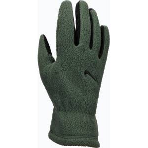 Nike Дамски ръкавици за бягане Nike One Therma-Fit Fleece vintage green/black