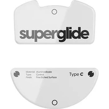 Pulsar Superglide (Type-C) Version 2 Glass Skates for Razer Viper V3 Pro - White Комплект крачета за мишка (RVP3SGW2)