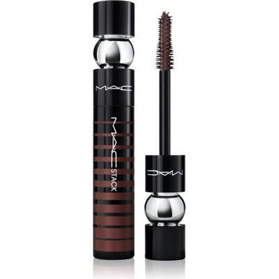 MAC Cosmetics MACStack Mascara Superstack Mega Brush спирала за обем и удължаване на мигли цвят Chestnut 12ml