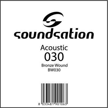 Soundsation Единична струна за акустична / електрическа китара bw030