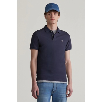 Gant polokošela Slim Shield SS Pique Polo modrá
