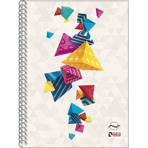 DEIS Тетрадка Deis А5, 120л, ШР, сп, тв. к. , 3теми, стил 2025 (09208-А-СТИЛ 2025)
