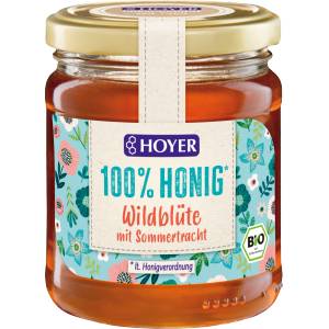 HOYER Био мед от диви цветя - 250 г