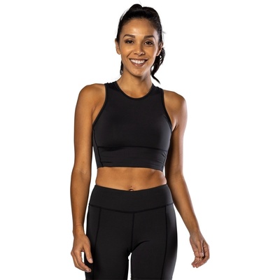 Nathan Women's Intense Medium Impact Sports Bra - Black