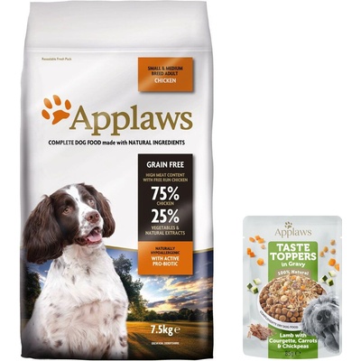 Applaws Dog Adult Small & Medium Breed Chicken 7,5 kg