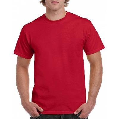 Gildan tričko Heavy červené