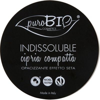 PuroBio Cosmetics kompaktný púder pigmentata 3 9 g