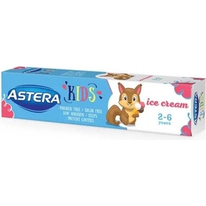 Astera Детска паста за зъби Astera - Ice cream, 2-6 г, 50 ml (19438)