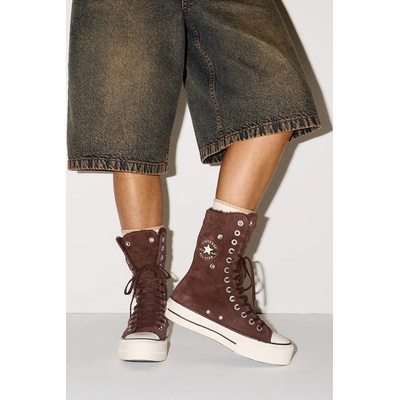 Converse Високи кецове Converse Chuck Taylor All Star Star Fold Over Lift (A15230C)