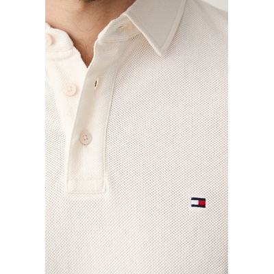 Tommy Hilfiger тениска с яка мъжка от памук (MW0MW43265)
