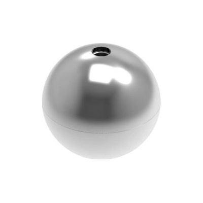 Hahn Steel Nerezová koule dutá O50 mm se závitem M8, AISI 304 - lesk – Hledejceny.cz