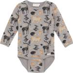Minymo Детско ежедневно термо бельо Minymo Kid's Body L/S AOP Sweat Everyday base layer - Cloudburst - размер 62 (EU) (714-1644-0112)