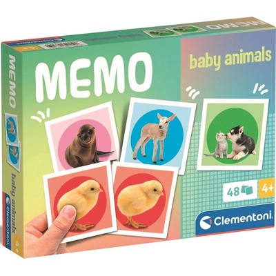 Clementoni Pexeso zvířatka mláďata