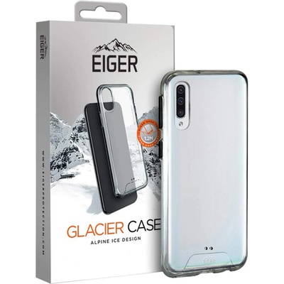 Eiger Glacier Case - удароустойчив хибриден кейс за Samsung Galaxy A50 (прозрачен)