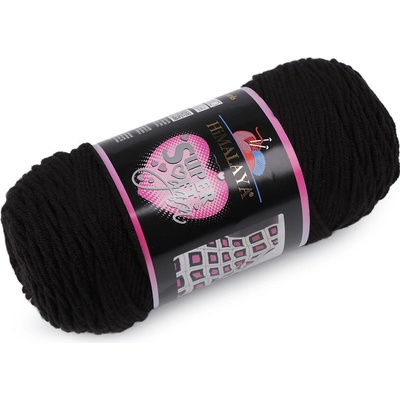 Pletací příze Super Soft Yarn 200 g Varianta: 9 (80808) černá, Balení: 1 ks 55830/141075/257511