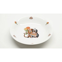 THUN Talíř hluboký Krtek narozeniny 20 cm