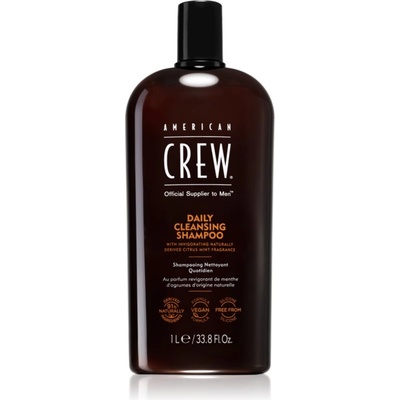 American Crew Daily Cleansing Shampoo почистващ шампоан за мъже 1000ml