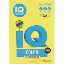 Kancelársky papier farebný A4 80g CY39 Intensive Canary Yellow IQ