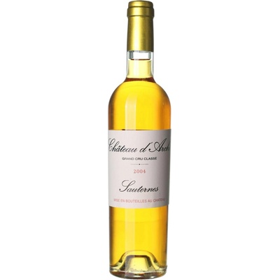 Château D'Arche Sauternes Grand Cru sladké bílé 2004 14% 0,5 l (holá láhev)