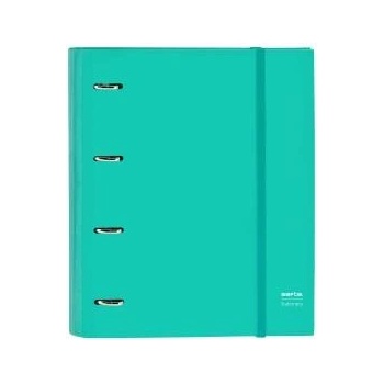 Safta Папка с пръстени Safta Turquesa цвят тюркоаз (27 x 32 x 3.5 cm)