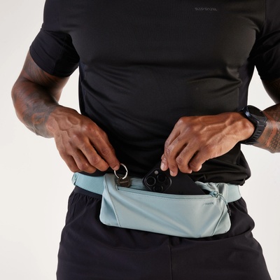 KIPRUN Unisex bežecký na smartfón Basique 2 zelený
