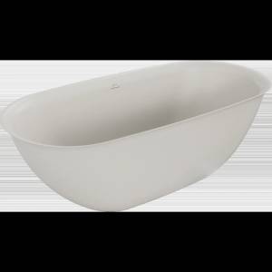 Mexen Siena самостоятелно стояща вана от конгломерат 170 x 80 см, мат бетон - 57291708061 (57291708061)