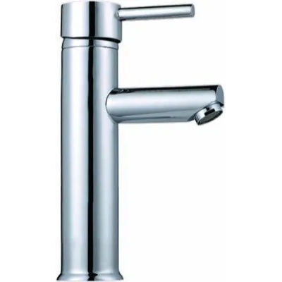 Inter Ceramic Стоящ смесител за умивалник " КРИСТИ " icf 1258290c, месинг, хром, 18.4см (1258290)