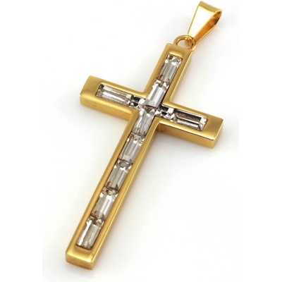 MPM Přívěsek z chirurgické oceli Pendant 7859 Gold