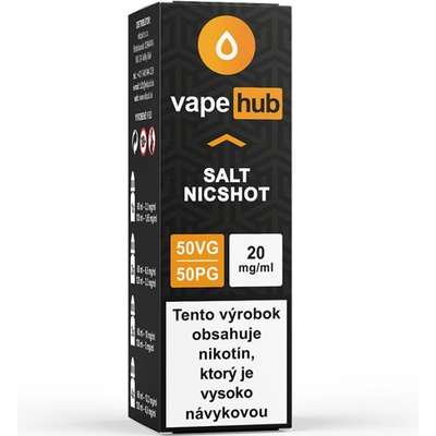 Vapehub Salt Nicshot Booster PVG 50/50 10 ml 20 mg 1 ks