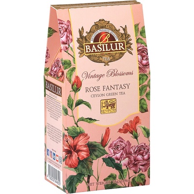 Basilur Vintage Blossoms Rose Fantasy papier 75 g